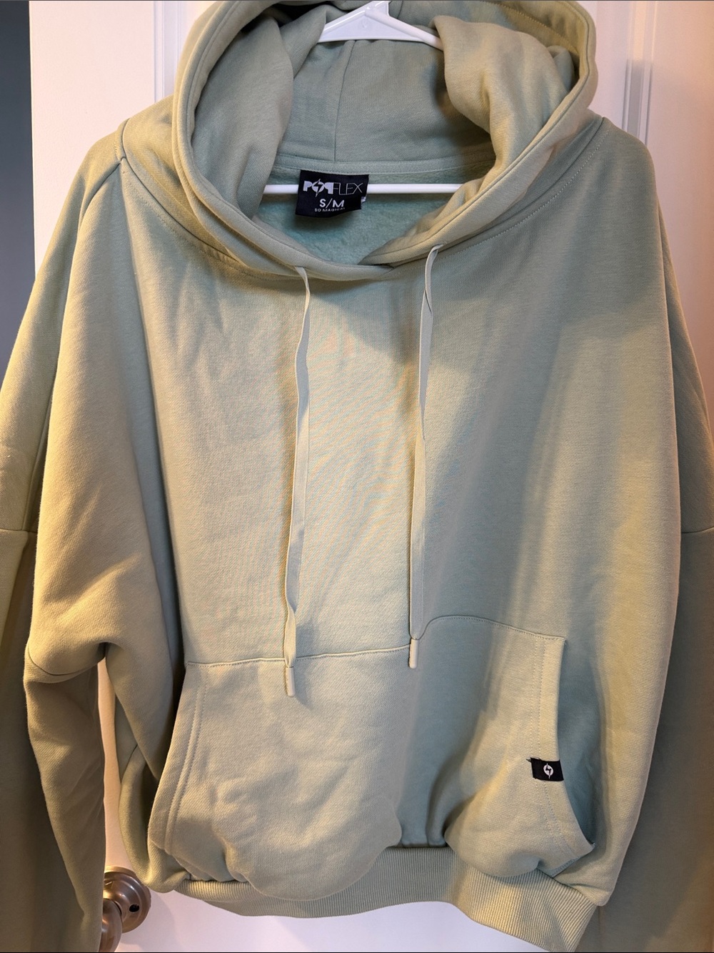 POPFLEX Sage Green Women's Hoodie Sweatshirt